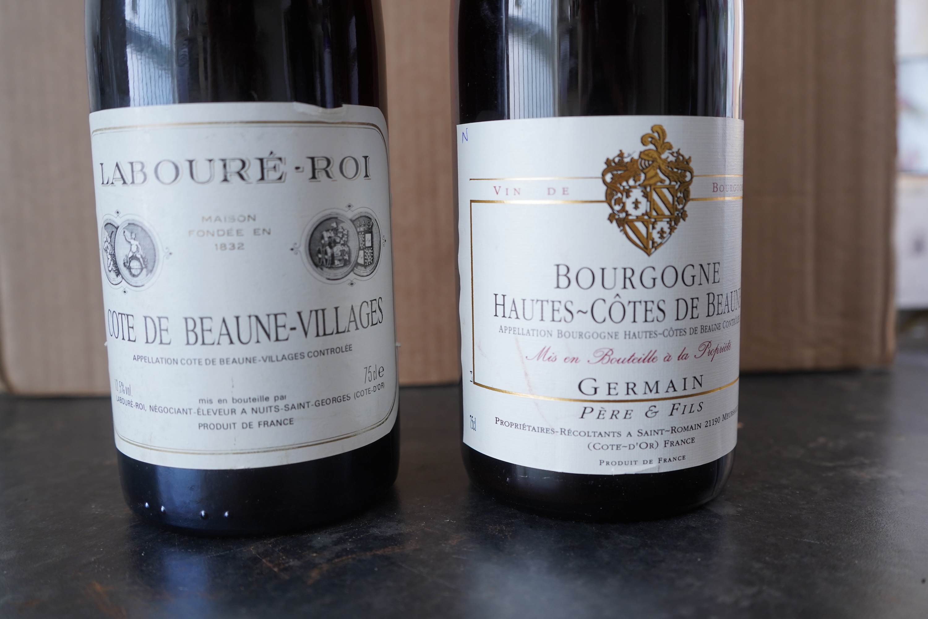 Four bottles of 1994 Laboure-Roi Cote De Beaune Villages and seven bottles of 1999 / 2001 Bourgogne Hautes Cotes De Beaune